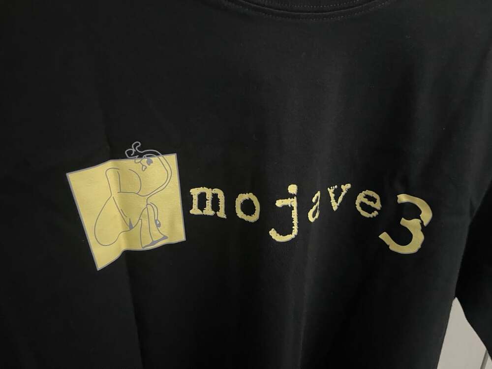 Mojave 3 Band Logo Black Graphic T-Shirt
